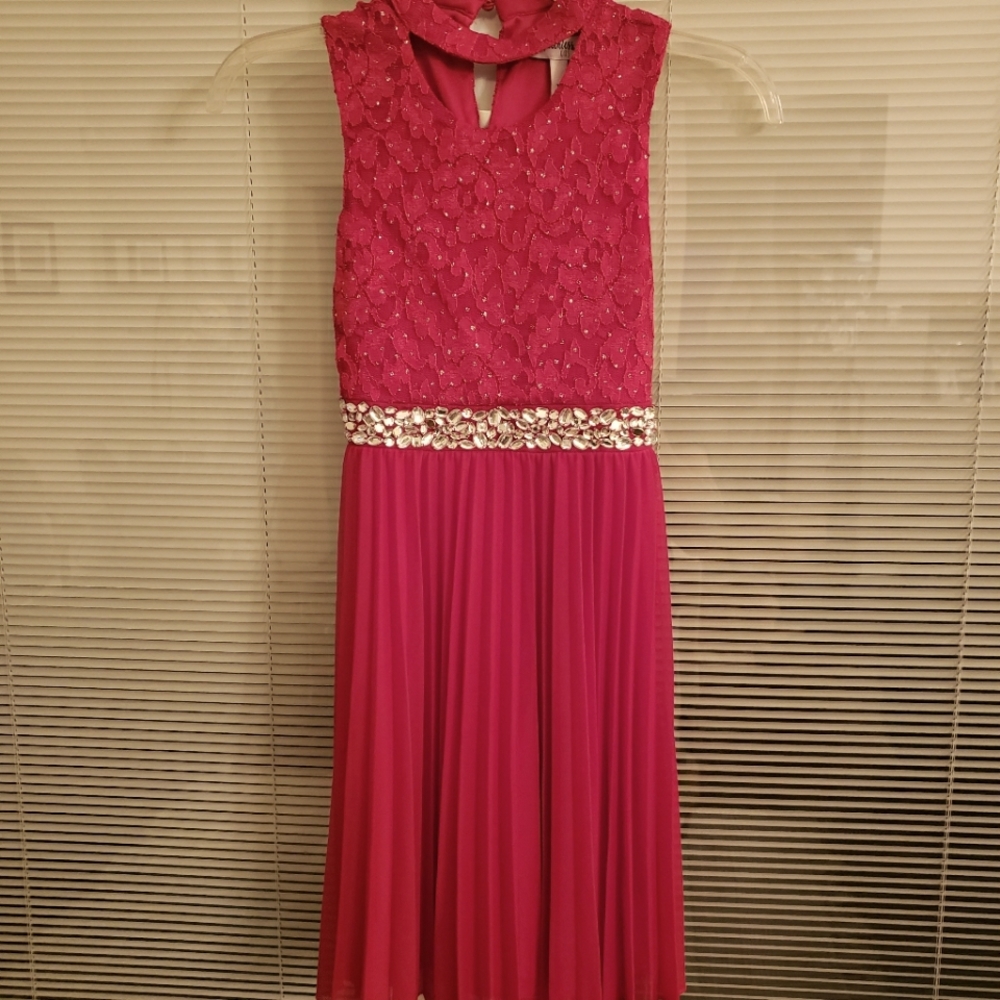 Size 10 girls red dress